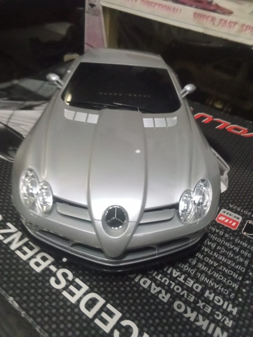 Rare NIKKO RC Car Mercedes-Benz SLR McLaren Evolution 1:12 9.6V | eBay