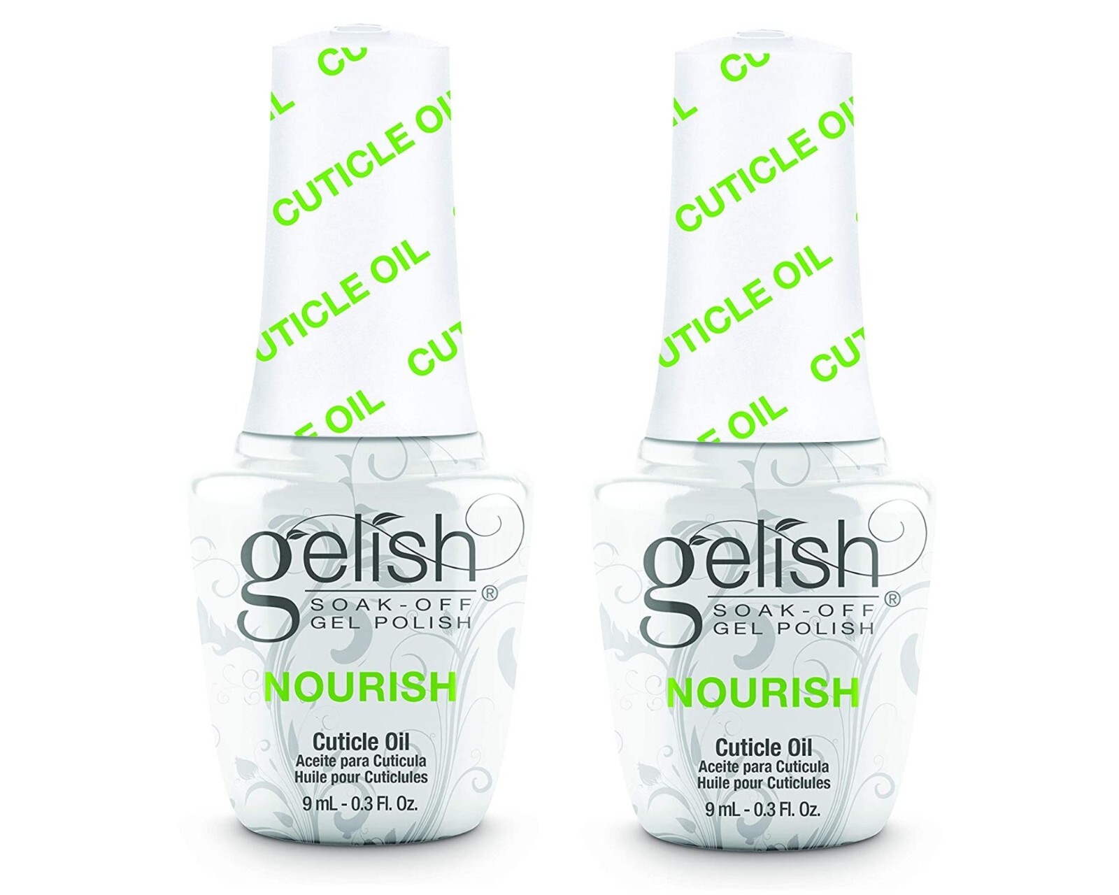 Gelish Gel MINI NOURISH Cuticle Oil 2pc Combo eBay