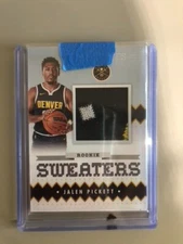 2023-24 Hoops Winter #RSW-JPI Jalen Pickett Rookie Sweaters