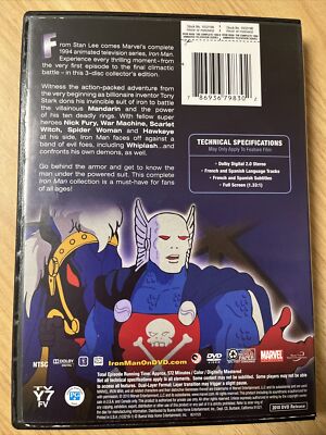 Marvel Iron Man: 1994 Complete Animated Series (DVD, 2010) | eBay