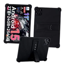 Case for TABWEE W90 Tablet 11 Inch, Kids Friendly Soft Silicone Black
