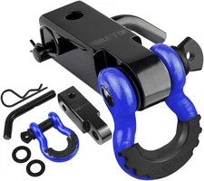 2-inch trailer hitch receiver, 45 lbs, shackle hitch receiver with 5/8-inch