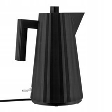 Alessi Plissé MDL06 B/UK Wasserkocher 2400 W, 1,7 l, schwarz 