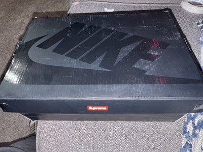 Nike Air Force 1 Low x Supreme Box Logo Black Leather Men CU9225-001 2020
