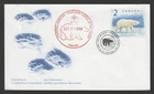 Canada 1998 $2 Polar Bear FDC w additional Churchill MB Polar Bear Capital xcl