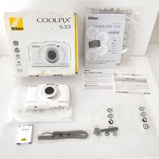 Nikon Coolpix S33 Digital Camera Set Waterproof Compact Outdoor Use Tested