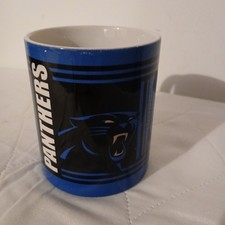Carolina Panthers Coffee Cup 11oz Ceramic Mug approximately 4" tall