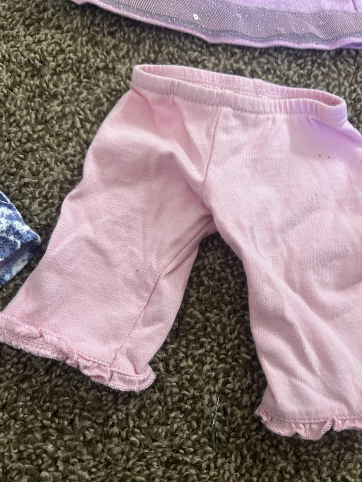 American Girl Retired Outfits Lot 2000s-2010s lot Clothing Shirts, PJ Pants Lot - Image 4 of 4