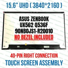 15.6" 4K UHD LCD Touch Screen Digitizer IPS Display Assembly ASUS Q536 Q536FD