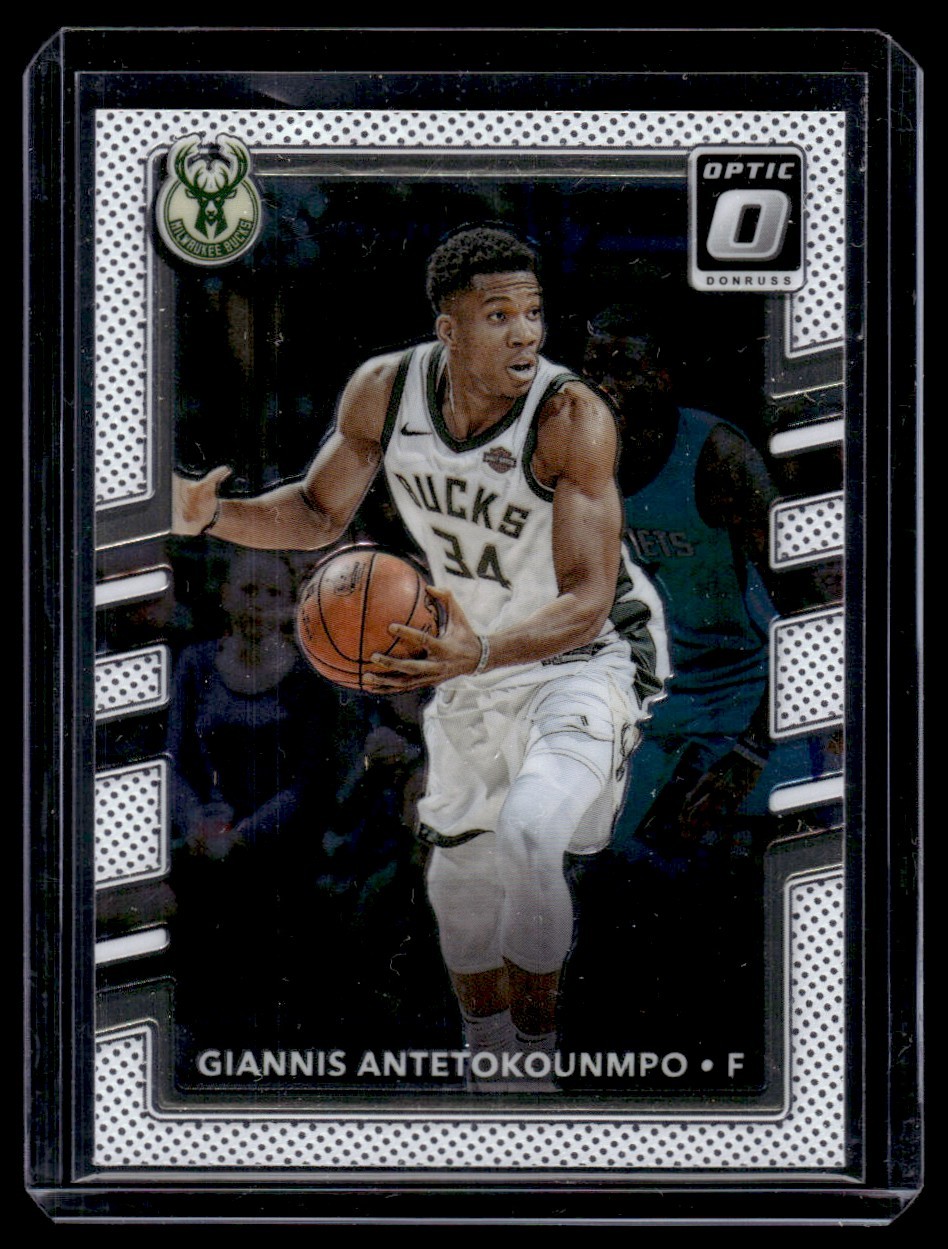 2017-18 Donruss Optic Giannis Antetokounmpo Milwaukee Bucks #81