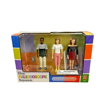 Kaleidoscope House Kids & India Cat Bozart #30049 Dollhouse Dolls NIB 1:12