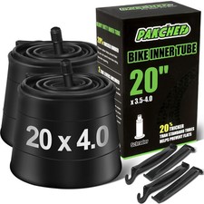 Heavy Duty 20x4.0, 26x4.0 Fat Tire Tube with Schrader Valve - Thick Butyl Rub...