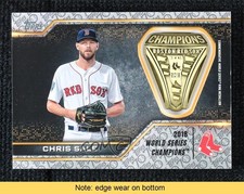 2021 Topps Platinum Anniversary 9/70 Chris Sale #WSR-CSA READ 2po