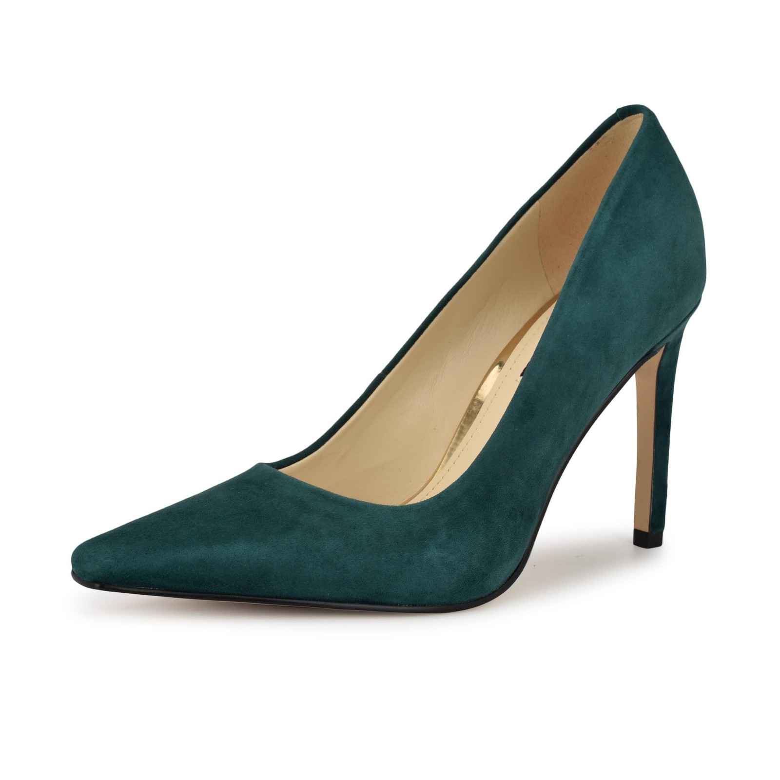 Women's Oraye Pump, Dark Green Suede 300, 9