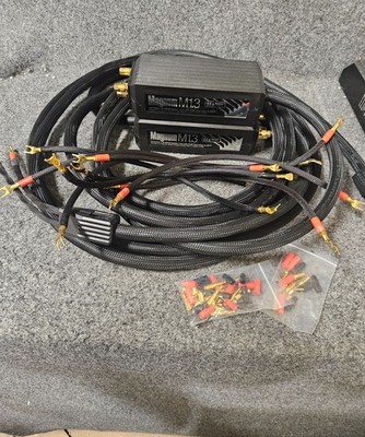 MIT Magnum M1.3BW bi wire Speaker Cable; 15ft pair with original box