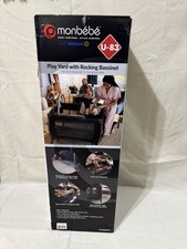 Monbebe Flex Deluxe Baby Play Yard with Bassinet - Camo BC5600NVCM 