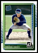 Will Wagner 2025 Donruss #71 RC Toronto Blue Jays Baseball Card