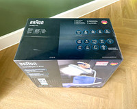 Braun CareStyle 7 Pro Steam Generator Iron Eco Mode Lock System IS 7282 BL