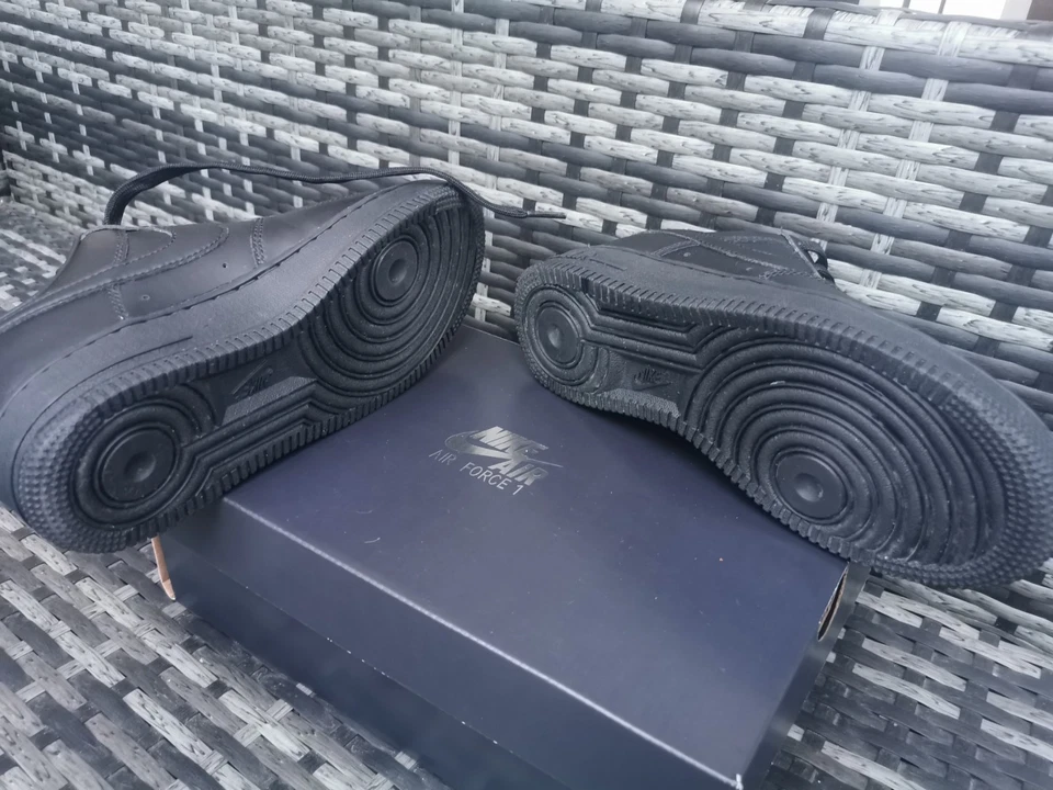 Nike Air Force One Donna 37.5 Black/Nere - Immagine 4 di 4