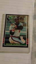Donruss 1985 Reggie Jackson #170 Los Angeles Angels MLB Baseball Card Base Set