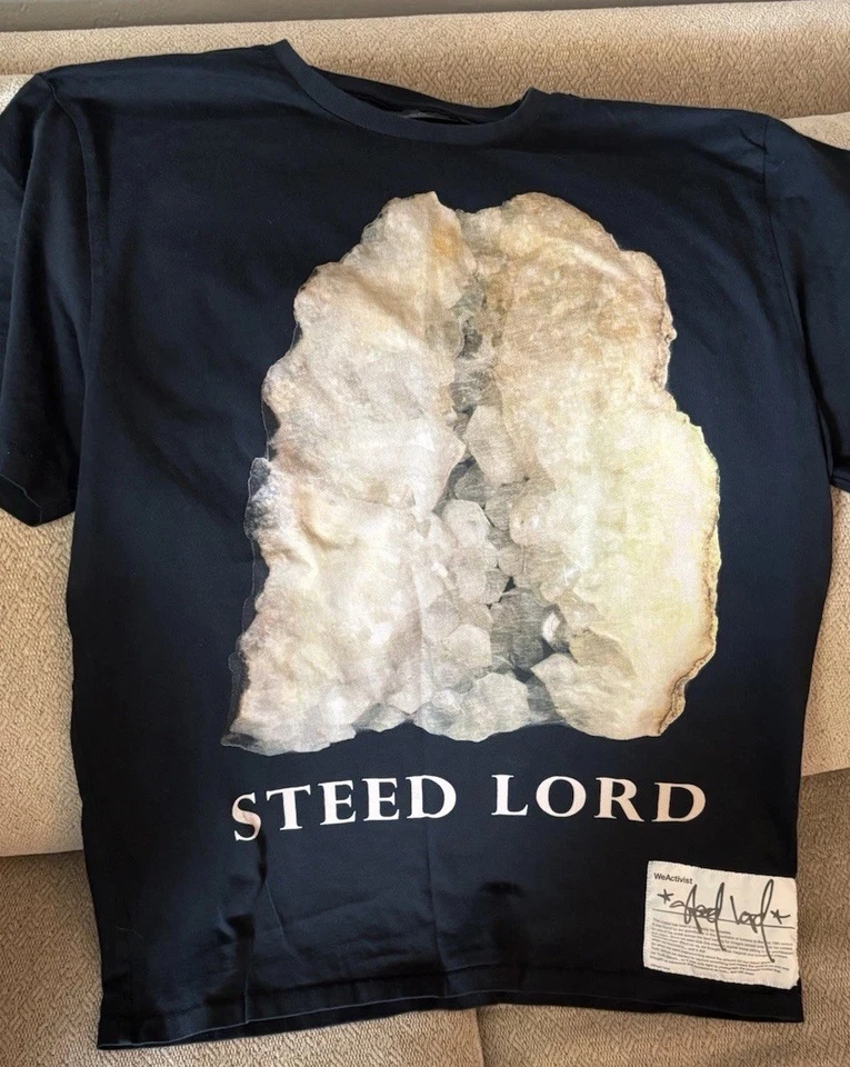 Очень редкая Steed Lord ограниченного подписанный футболка совершенно новый Y2K моды - Изображение 4 из 4