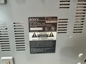 Sony PlayStation 1 PS1 SCPH-5501 Game Console - 2 Remotes And Cords - TESTED