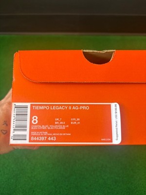 Nike Tiempo Legacy II AG-Pro Colorway Navy/Green