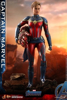 HOT TOYS キャプテン・マーベル 1/6 Deluxe ver. 開封品 Avengers Endgame Figure 1/6 Scale Series - Captain Marvel Hot Toys
