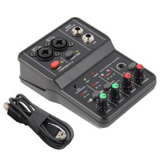 2-channel audio mixer Sound Card suitable for home karaoke, internet karaoke