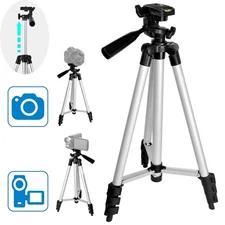 Professional Camera Tripod Stand Holder Mount For iPhone Samsung Cell Phone+ Bag