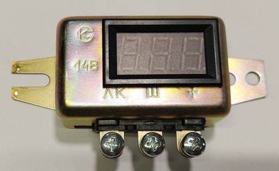 12V-Spannungsreglerrelais für Dnepr und Ural mit Voltmeter