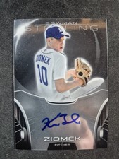 2013 Bowman Sterling Kevin Ziomek RC Detroit Tigers Autograph Auto Card