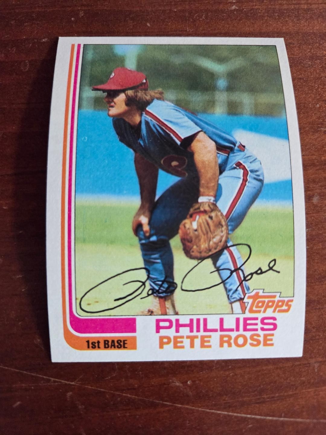 Pete Rose 1982 Topps #780 card