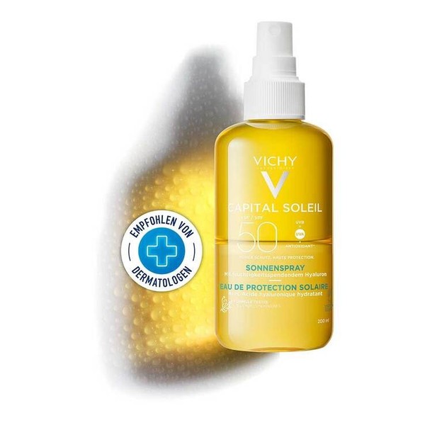 Vichy Capital Soleil Sonnenspray + Hyaluron Lsf 50 · 200 Ml · Pzn 15881503-image