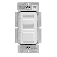 Leviton Illumatech 120V 600W White 3 Way Slide Dimmer Switch