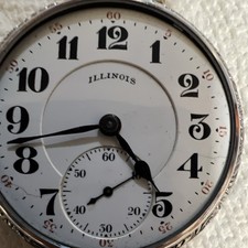 1920 1930 Illinois bunn special railroad high grade model 19jewels movement.