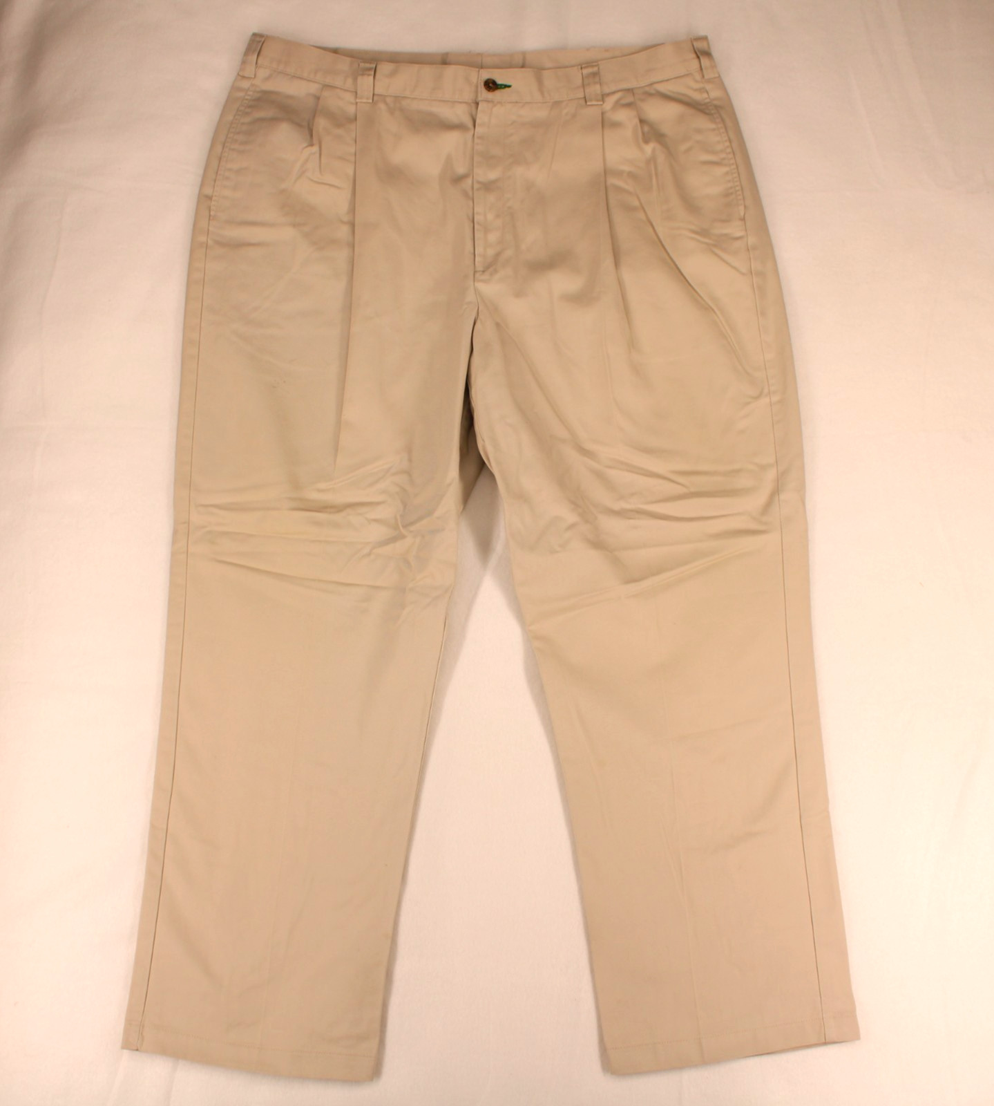 TOMMY HILFIGER Vtg Pleated Khaki Chinos Trousers PANTS Men