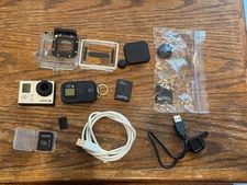 GoPro Hero 3 Silver - Action Camera Kit w/Remote Control, Batteries, Housing