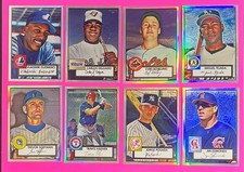 14 card lot of 2007 Topps '52 Chrome Refractors - all serial numbered #/552