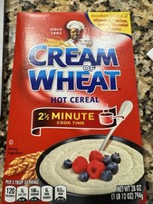 Cream of Wheat Hot Cereal 28 oz (794g) Quick Cook, Fat Free, Low Sodium