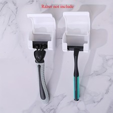 High - quality Practical Wall - Mounted Razor Holder fits Bathroom Organization