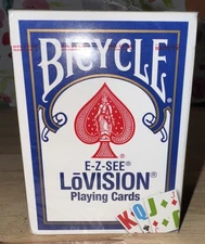 New E-Z-See LoVISION Playing Card Cards Deck Bicycle OC29