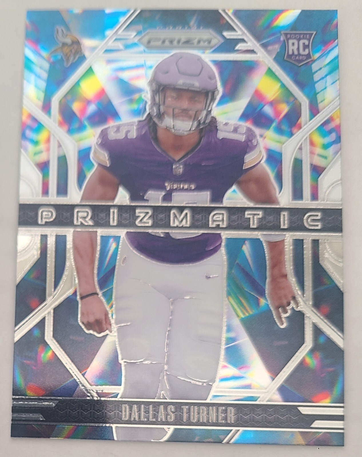 2024 Panini Prizm - Prizmatic Dallas Turner #17 (RC)