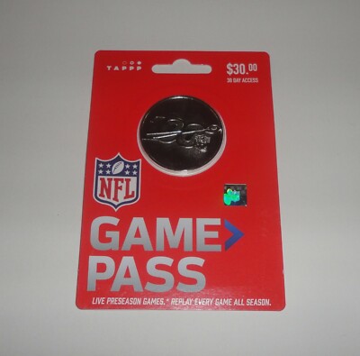 NFL 100 Years Year Anniversary 1.5'' Coin *NEW* Inactive NFL Game Pass Card