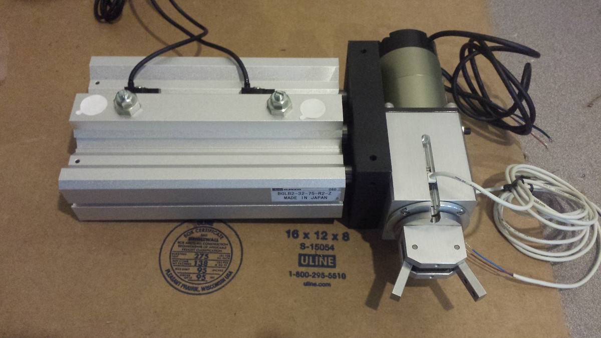 NEW Parker Kuroda Pneumatic Rotary Finger Gripper With Encoder | eBay