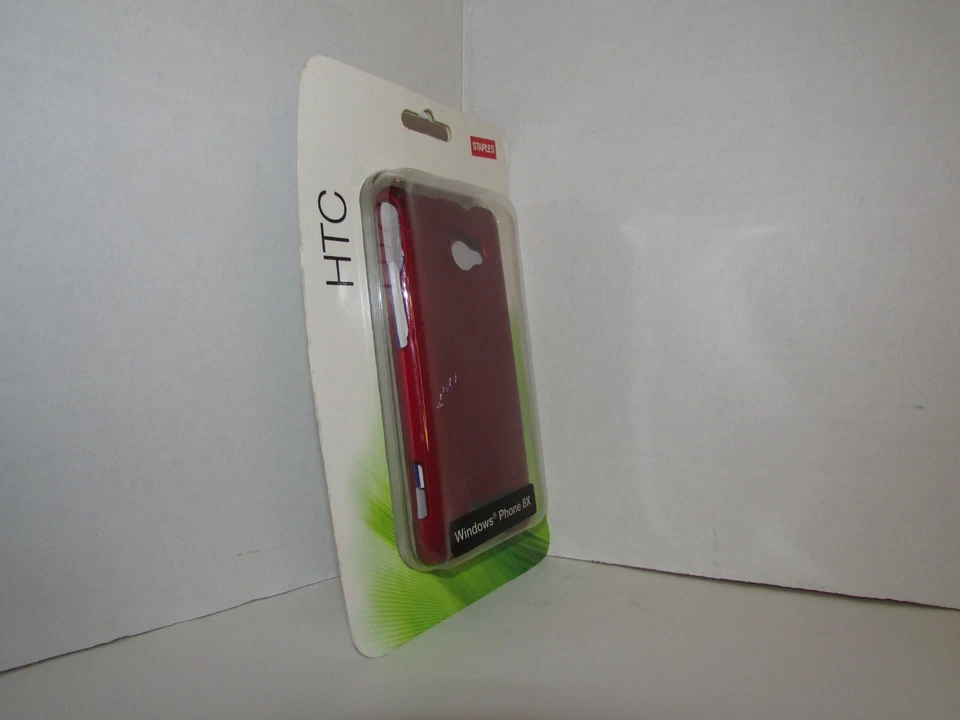 HTC Windows Phone 8X Solid Red Case By Staples - Image 4 of 4