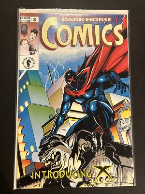 Dark Horse Comics #8- 1993 - First Appearance of X - Bagged