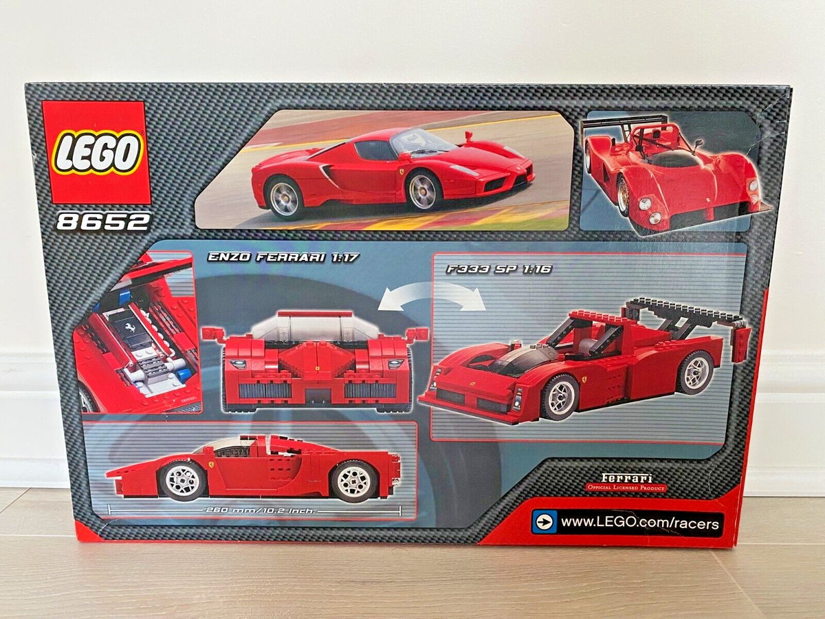 LEGO Racers 8652 Enzo Ferrari 1:17 new sealed 2005 UK