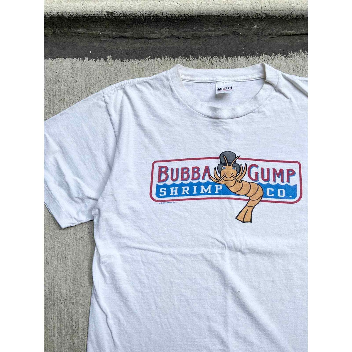 Gump Shrimp Maglia Forrest Gump Bubba Gump Shrimp Angoter Cappello