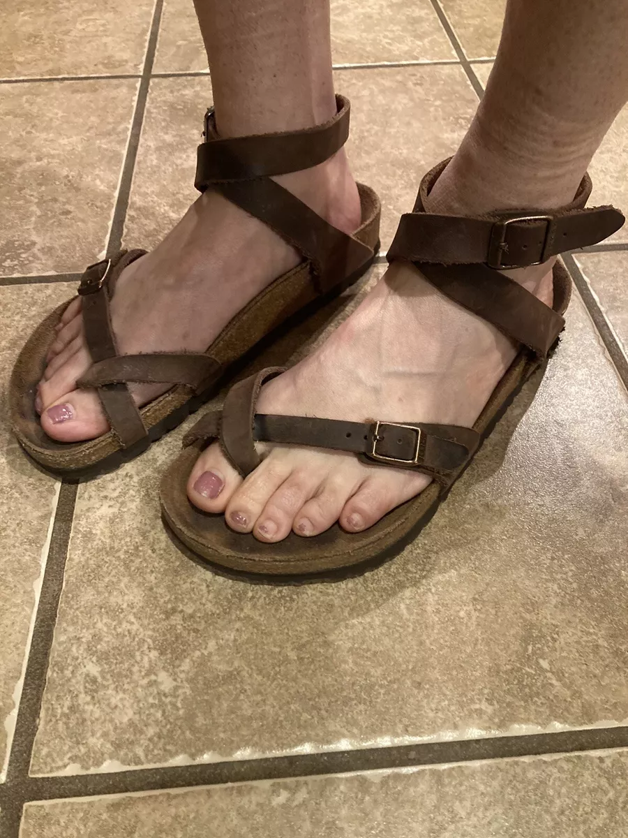 BIRKENSTOCK Women 39 Buckle Suede 250 L8 M6 Sandal eBay